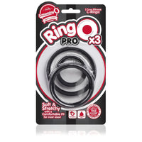 Screaming O RingO Pro X3 Cock Rings Black-2