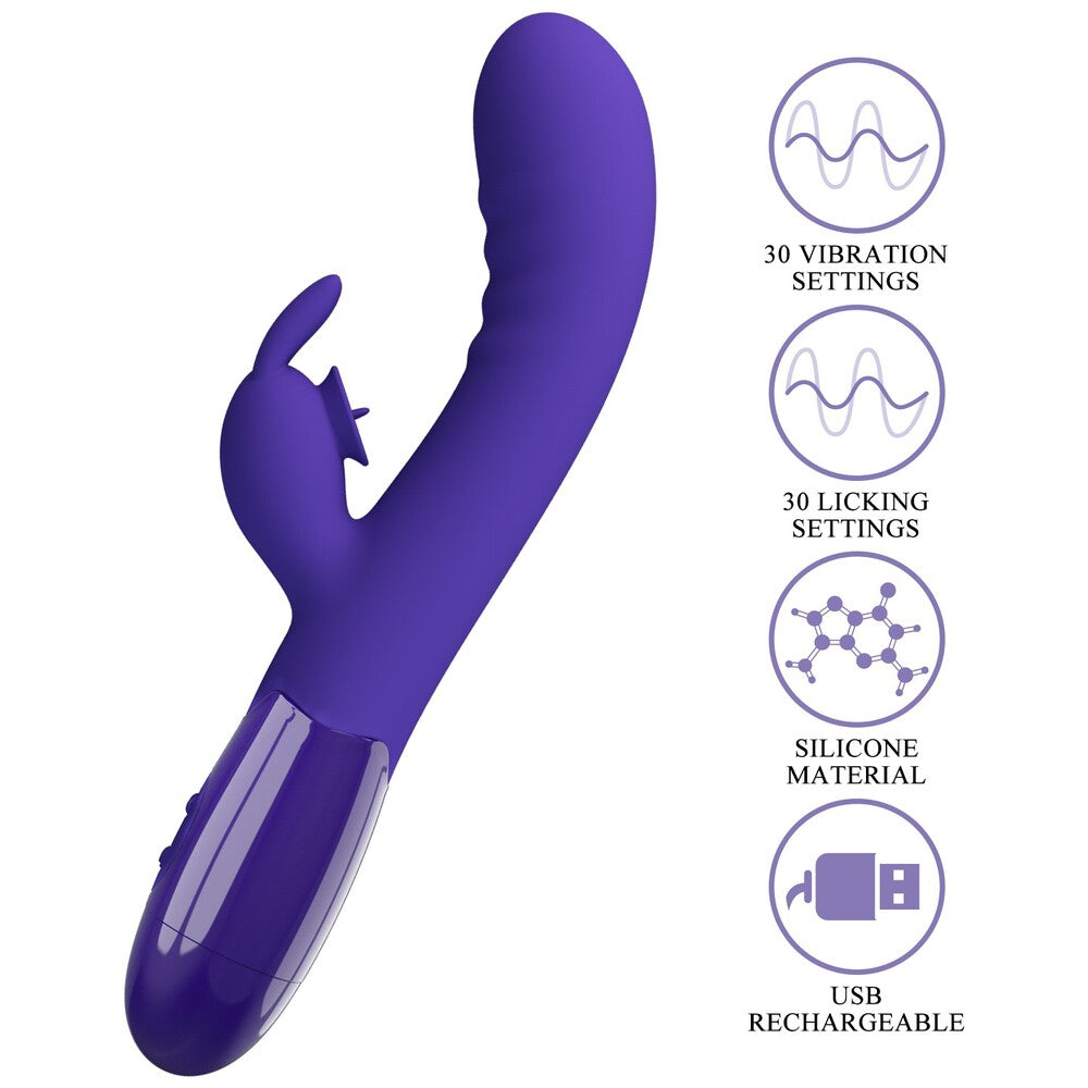 Pretty Love Cerberus Youth Rabbit Vibrator-3