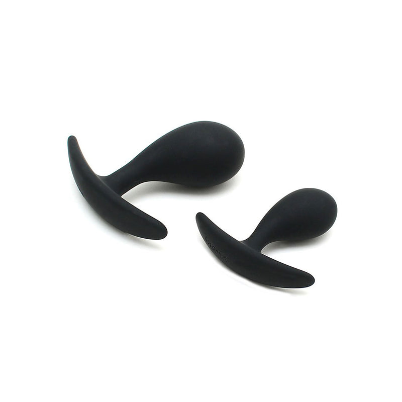 Copenhagen Black Duo Anal Plug Set-1