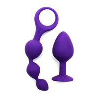 Barcelona Purple Anal Pleasure Play Set-0