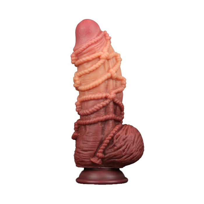 Lovetoy Extreme Dildo With Rope Pattern-0