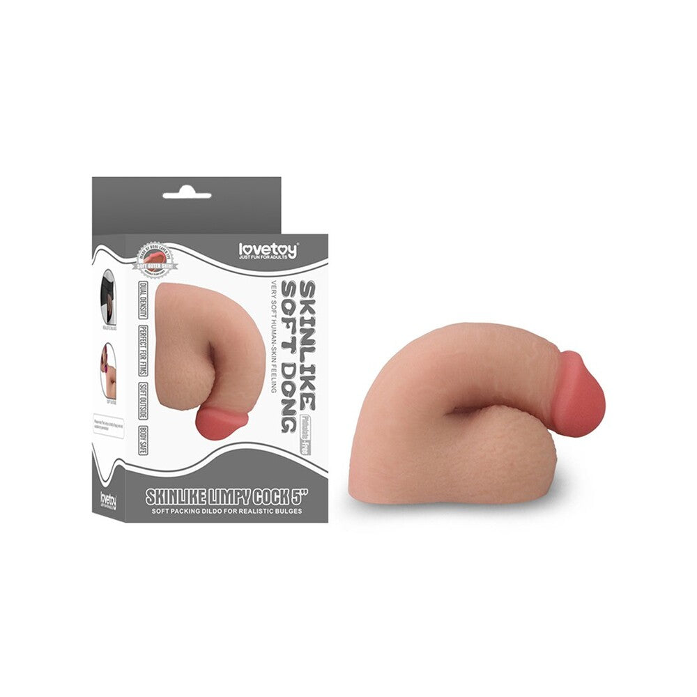 Lovetoy Skinlike Limpy Cock 5 Inches Flesh Pink-3