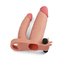 Lovetoy 1 Inch Vibrating Double Pleasure Extender-1