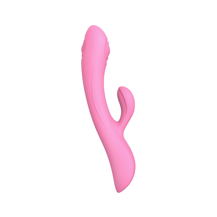 Love To Love Bunny And Clyde Tapping Rabbit Vibrator Pink-0