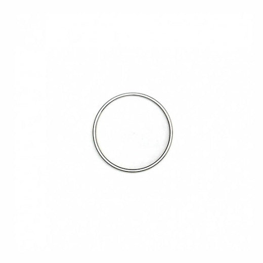 Stainless Steel Solid 0.5cm Wide 30mm Cock Ring-1