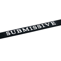 Black Silicone Submissive Collar-2