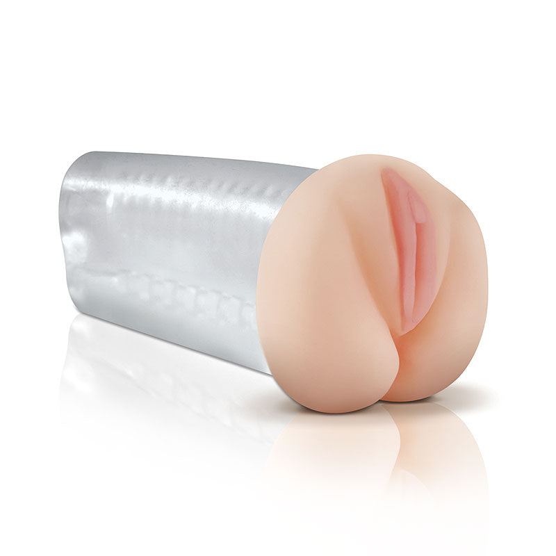 Pipedream Extreme Deluxe SeeThru Stroker Masturbator-0