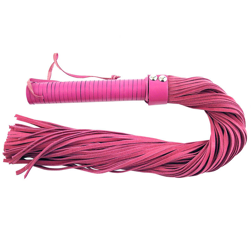 Rouge Garments Pink Suede Flogger-0