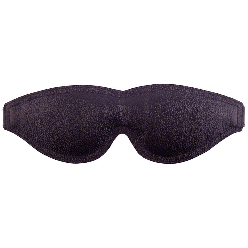 Rouge Garments Large Black Padded Blindfold-0