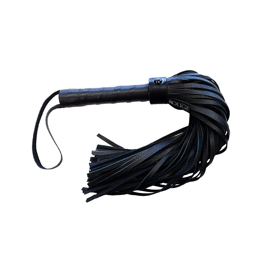 Rouge Garments Plain Black Flogger-0