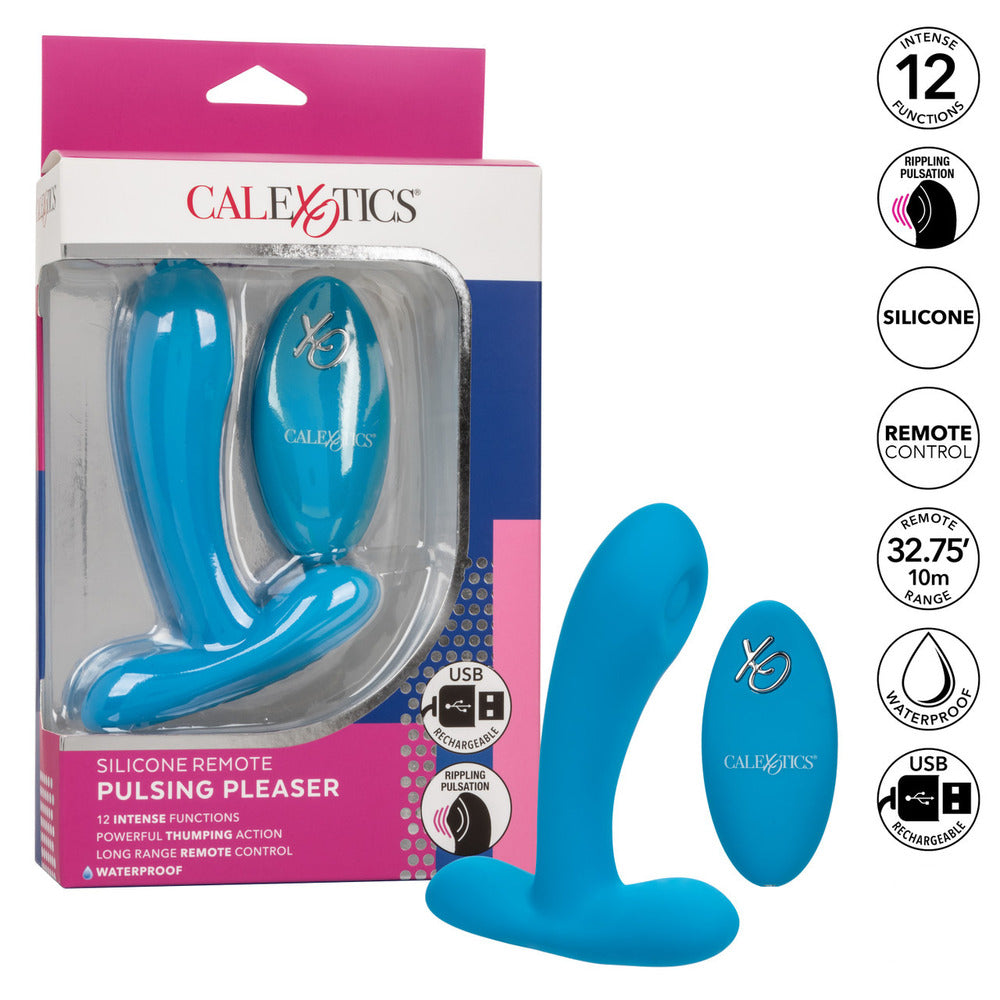 Remote Controlled Pulsing Pleaser Vibrator-3