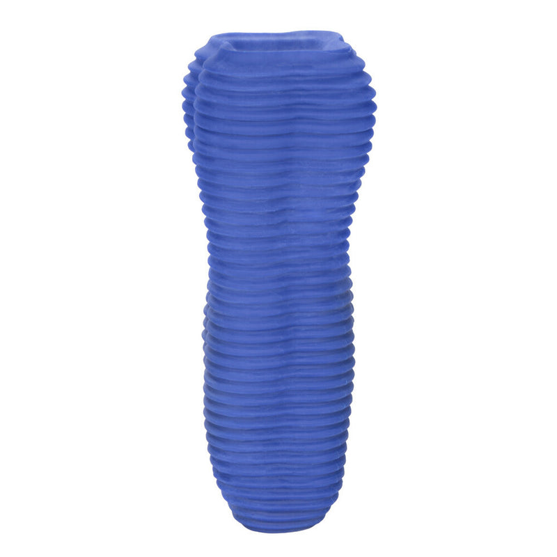 Apollo Stroker Closed End Textured Masturbator Blue-0