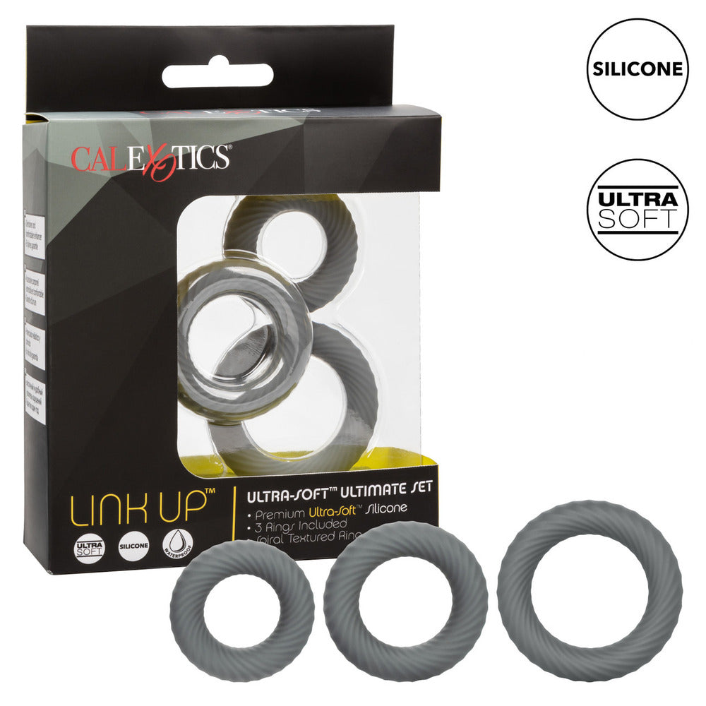 Link Up Ultra Soft Ultimate Cock Ring Set-3