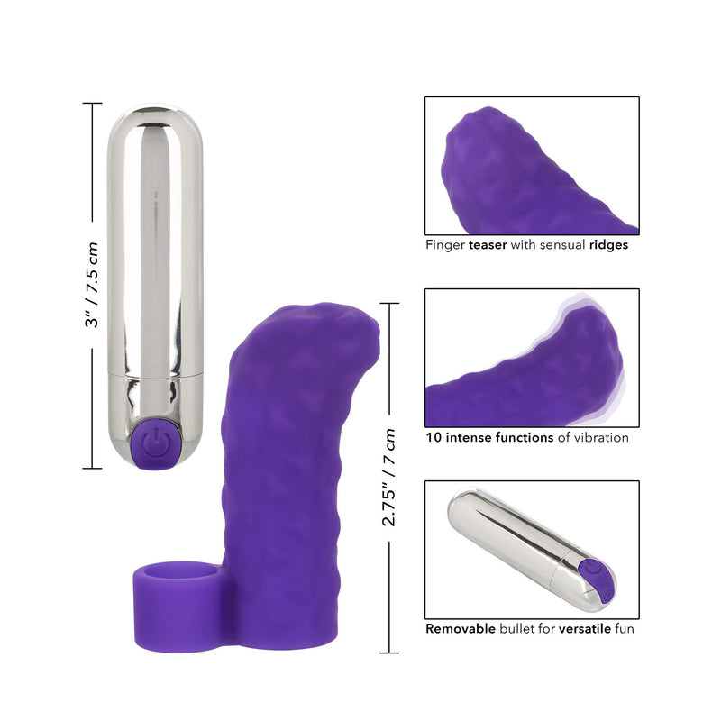 Intimate Play Purple Rechargeable Finger Teaser-3