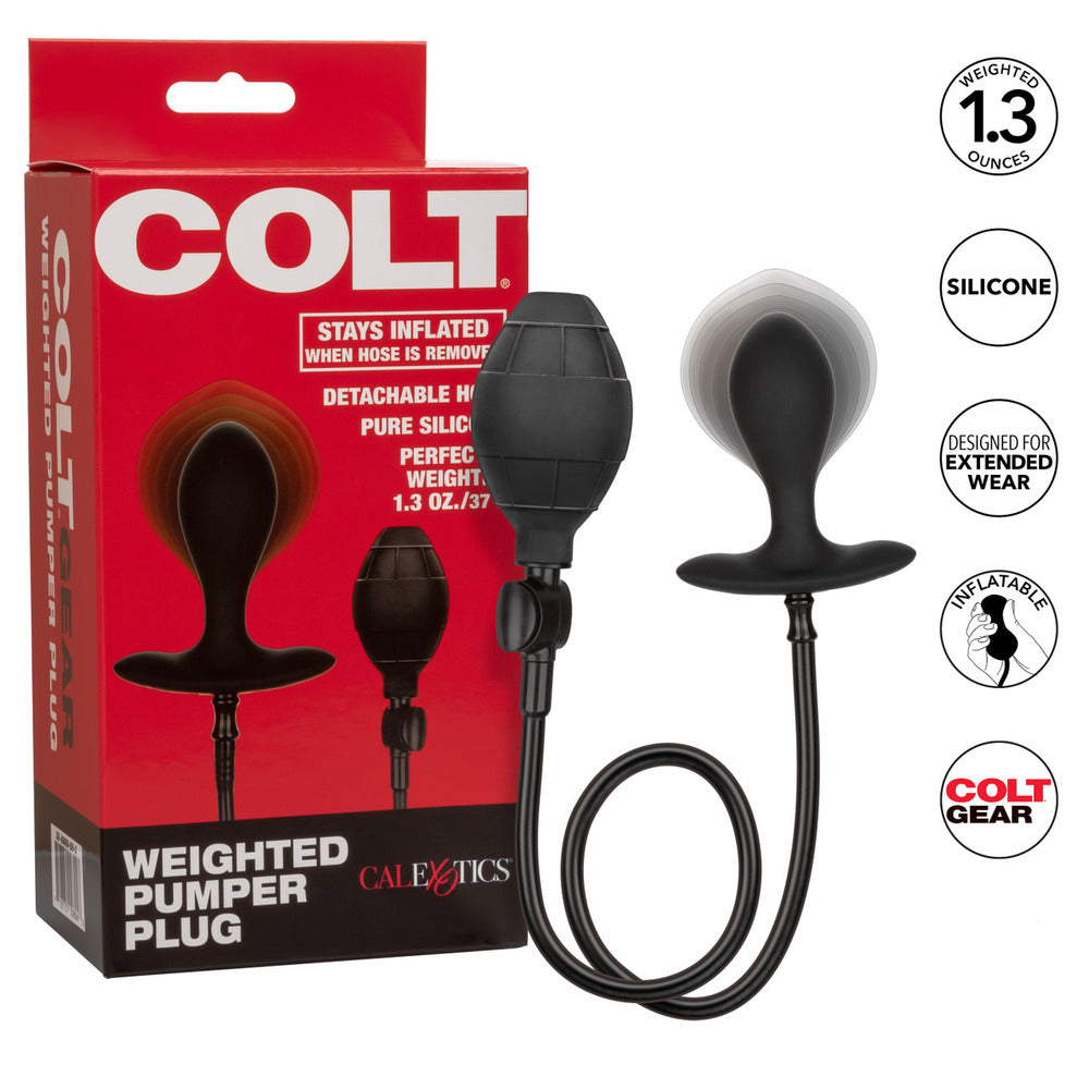 Colt Weighted Plumper Inflatable Butt Plug-3