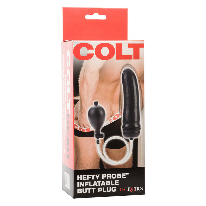 COLT Hefty Probe Inflatable Dildo Black-3