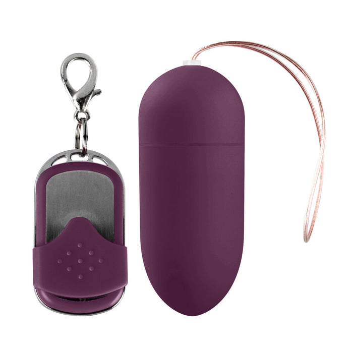 10 Speed Remote Vibrating Egg BIG Purple-0