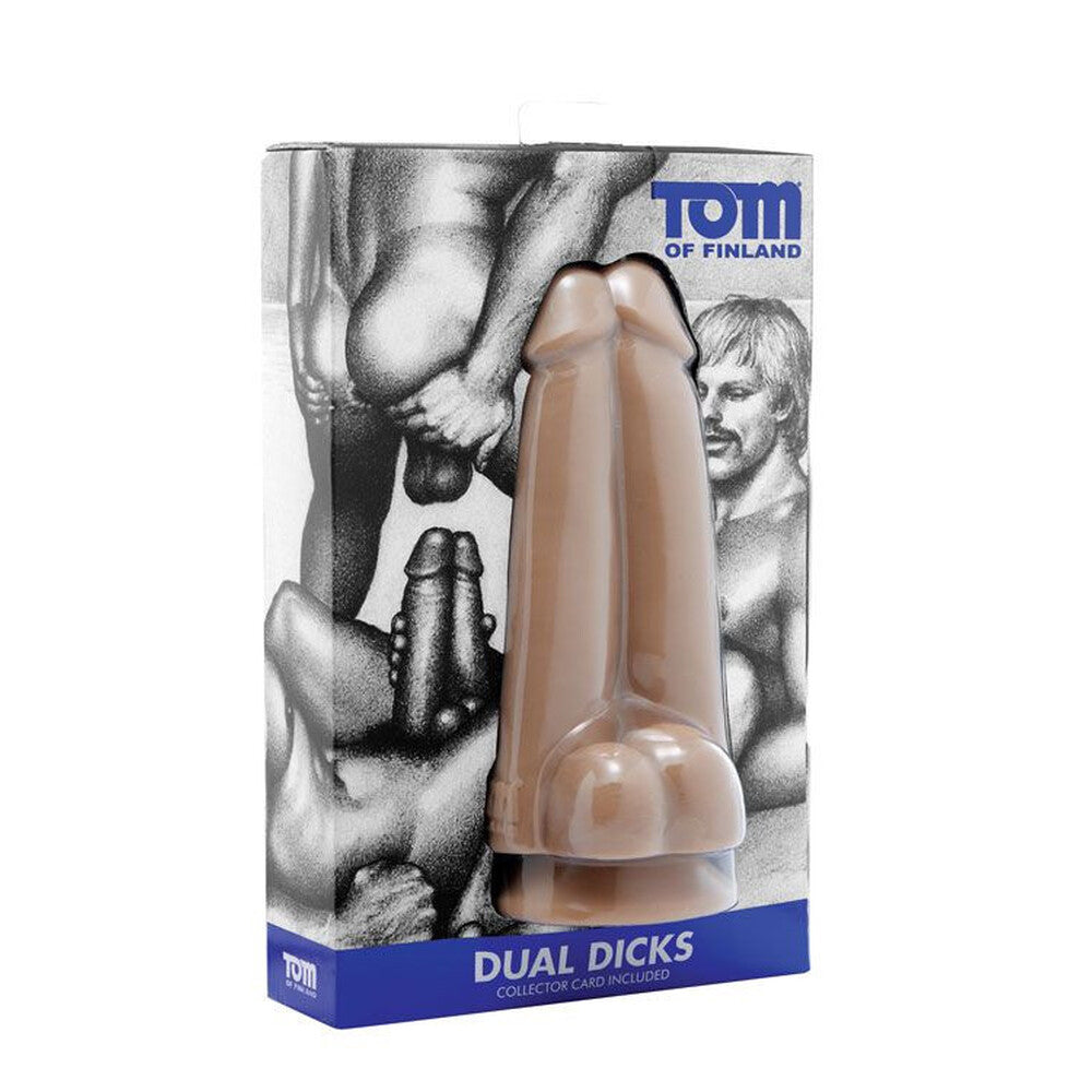 XR Tom Of Finland Dual Dicks Dildo-2