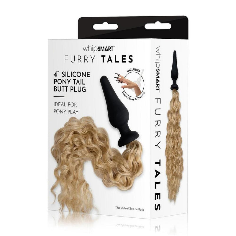 Furry Tales Silicone Pony Tail Butt Plug-2