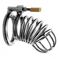 Master Series Bastille Penile Confinement Cage-0