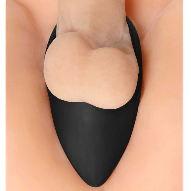 Master Series Taint Teaser Silicone Cock Ring And Taint Stimulat-2