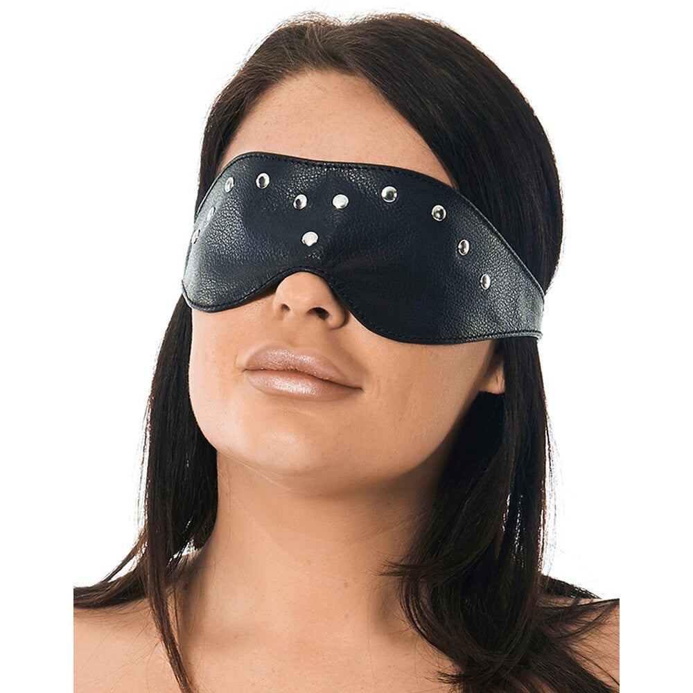 Leather Blindfold Mask-2