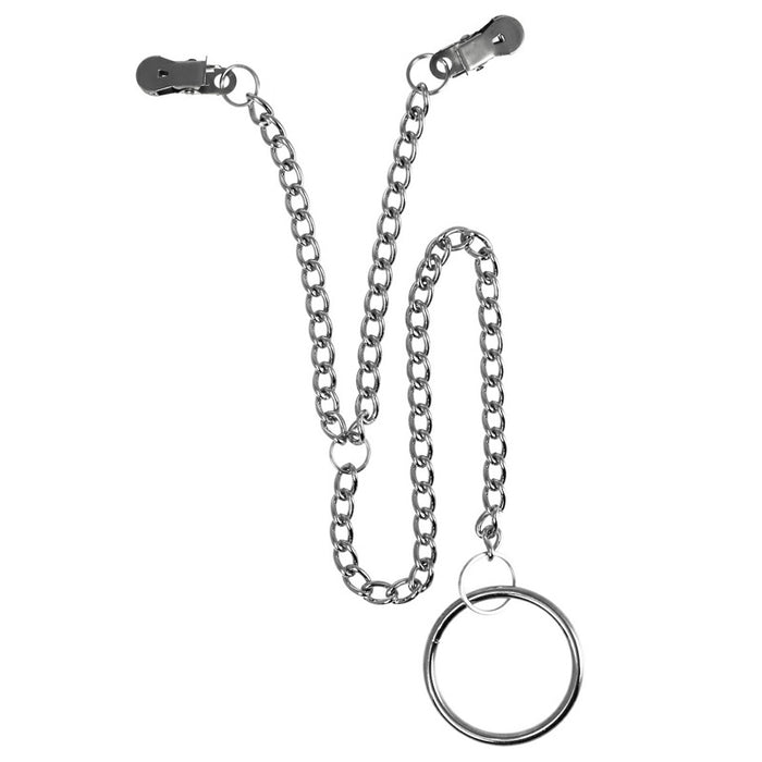 Nipple Clamps With Scrotum Ring-0