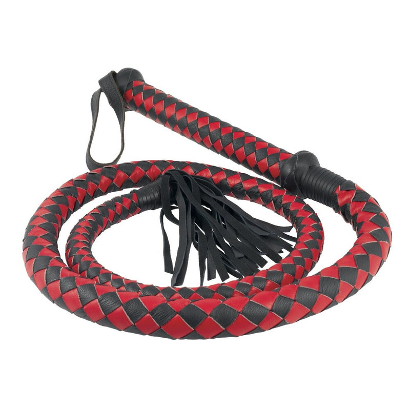 Long Arabian Whip Red And Black-0