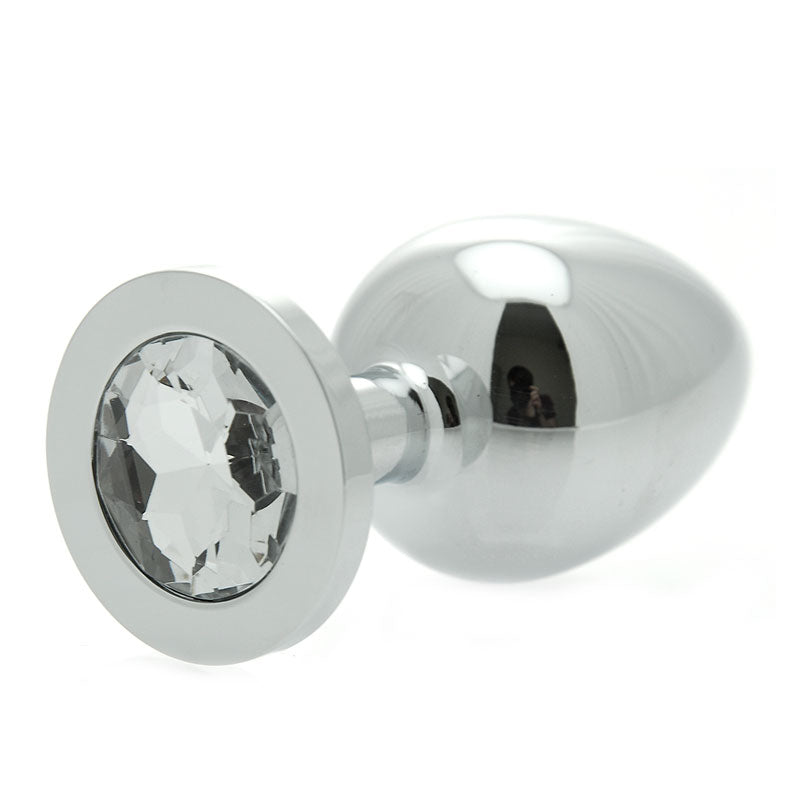 Jewelled Crystal Butt Plug-0